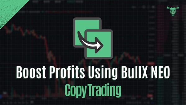 a graphic with a copy and paste icon for Boost Profits Using BullX NEO Copy Trading
