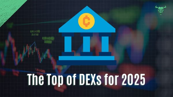 a graphic for The Top List of Decentralized Exchanges (DEXs) for 2025