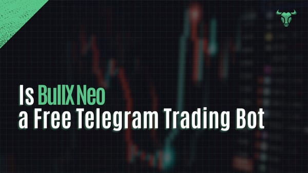 Is Bullx NEO a free telegram trading bot